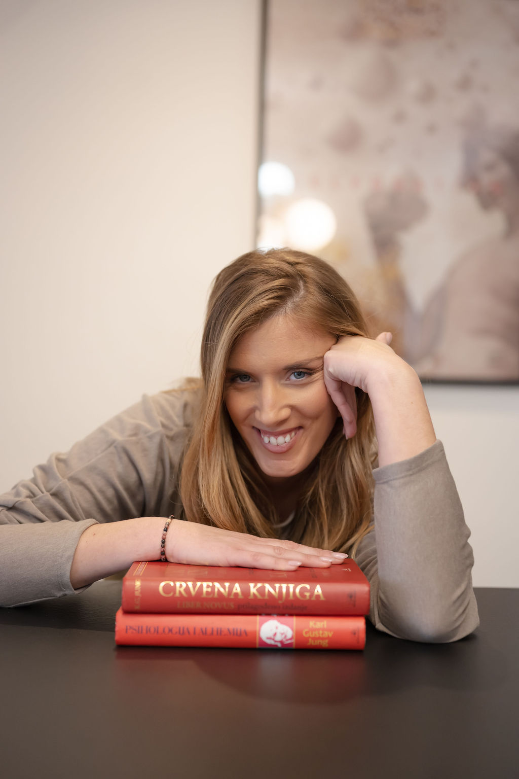 Ivana Rakuljić s knjigama